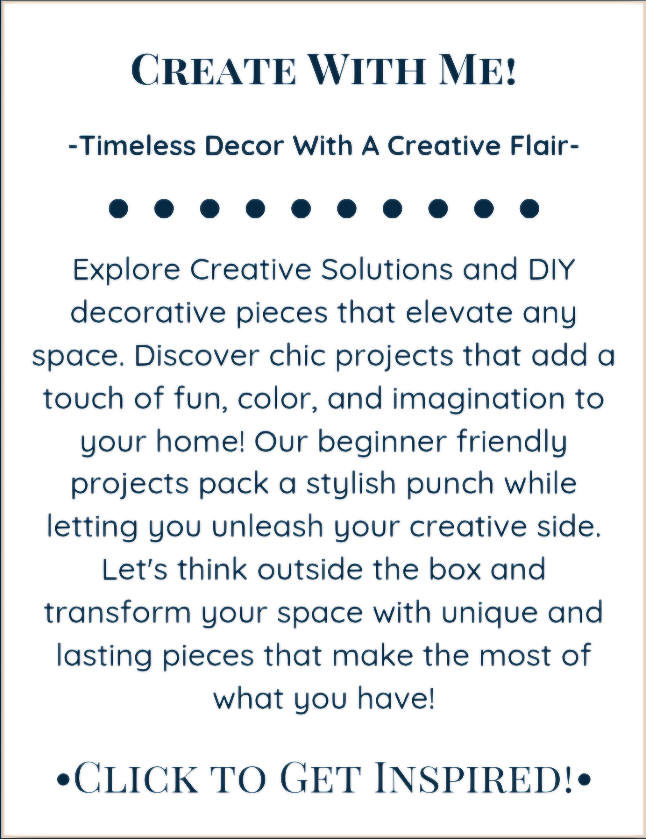 click to view Creative With Me posts page